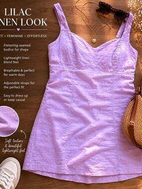 Abercrombie & Fitch Lilac Sleeveless Top